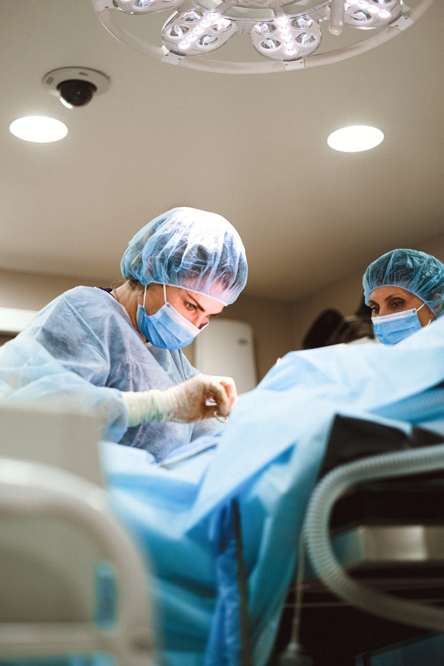 woman in white medical scrub